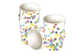 Leksaker - Haza Witbaard Cups Confetti 8pcs. - 437155