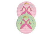 Leksaker - Haza Witbaard Princess Party plates 8pcs. - 435350