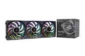 Chassi fläkt - Seasonic MagFlow ARGB 3-fan kit - MAGFLOW-ARGB-3
