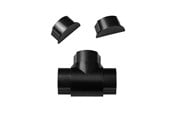 Kabel sleeve - D-LINE Adapter Kit 50x25mm Black - AVAP5025B