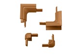 Kabel sleeve - D-LINE Adapter Kit 30x15mm Oak colored - IBEBAP3015O