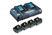 Akku & Charger - Makita DC18RD battery charger - with battery - 4 - Li-Ion - 199485-6