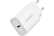 Mobile - Adapters & Chargers - OtterBox Standard EU Wall Charger 30W - 1X USB-C 30W USB-PD White - 78-81341