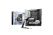 Moderkort - MSI B760M PROJECT ZERO Moderkort - Intel B760 - Intel LGA1700 socket - DDR5 RAM - ATX - B760M PROJECT ZERO