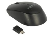 Mus - DeLOCK Optical 3-button mini mouse - Mouse - Optic - 3 knappar - Svart - 12526