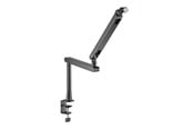 Mikrofoner - Deltaco GAMING Low-Profile Streaming Microphone arm with riser height extension adapter Black - GAM-173