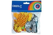 Kreativa spel - Haza Witbaard Foam stickers Animals 32 pcs. - 192305