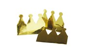 Leksaker - Haza Witbaard Crowns Gold Metallic 6 pcs. - 410237