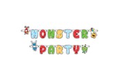 Leksaker - Haza Witbaard Letter Garland Monster Party - 437806