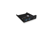 USB Hub - ICY BOX IB-HUB1417-i3 USB Hub - USB 3.0 - 3 porte - Svart - IB-HUB1417-I3