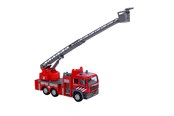 Leksaksbil - Kids Globe Die-cast Fire Department Ladder Truck NL 16cm - 510125