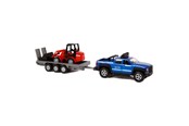 Leksaksbil - Kids Globe Off-Road Vehicle with Trailer and Shovel 30cm - 510207