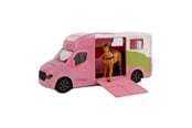 Leksaksbil - Kids Globe Die-cast Horse Truck Light and Sound 1:32 - 510212