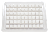 Tangentbord - Ducky Blank - 132 Keycap Set - MDA Profile - PBT - Vit - DCA132-NNBLWMDPU1