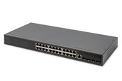 Switch - DIGITUS DN-80223 - switch - 24 ports - Managed - rack-mountable - DN-80223