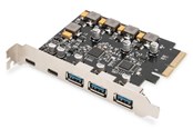 Nätverkskort (adaptrar osv.) - DIGITUS - network adapter - PCIe x2 - DS-30222