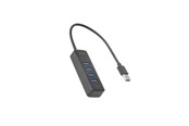 USB Hub - Deltaco - hub - 4 ports USB Hub - 4 porte - Svart - UH-734