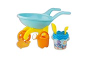 Utomhuslek - Androni Wheelbarrow with Bucket Set Underwater World 7 pcs - 6323-FISH