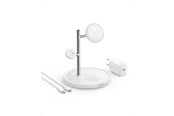 Mobile - Adapters & Chargers - Anker MagGo Wireless Charging Station (3-in-1 Stand) - White - B25M3321