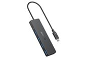 USB Hub - Anker USB-C Data Hub (4-in-1 5Gbps) - Black USB Hub - USB 3.1 - 4 porte - Svart - A8309G11
