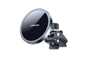 Mobile - Adapters & Chargers - Joyroom Car Grille Holder JR-ZS240 with Qi Inductive Charger (Black) - JR-ZS240 Air Vent