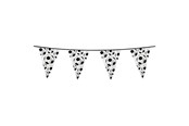 Leksaker - Boland Flag Line Football Point Flags 6mtr. - 62500