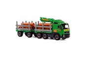 Leksaksbil - Cavallino Toys Cavallino Volvo Timber Transport Truck with Trailer - 1124VV01