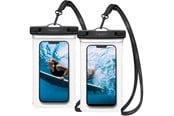Mobile - Covers & Cases - Spigen Aqua Shield WaterProof Case A601 2 Pack - crystal clear - AMP03098