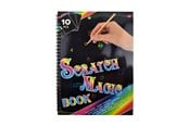 Kreativa spel - Pocket Money Magisk Color Scratch Bok A4 10 Sidor med Penna - 620958
