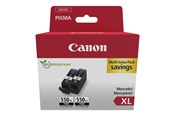 Skrivartillbehör-bläck-toner - Canon PGI 550XLx2 / 6431B010 High Black - 6431B010