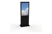 Väggfäste, AV-Möbel - HI-ND stand - totem - for flat panel - standard 3 mm HC plexi - black - Max - recommended for 43" - ST4300-5001-02