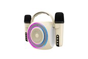 Bärbara/Bluetooth-högtalare - CELLY PARTYMIC2 - Wireless Speaker with 2 microphones [PARTY COLLECTION] - PARTYMIC2WH