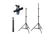 Stativtillbehör - Puluz Photo studio background support 2x2m + Backdrops 3 pcs PKT5204 - PKT5205