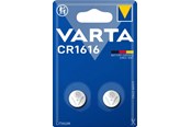 Battery - VARTA CR1616 Lithium Coin 2 Pack - 6616101402