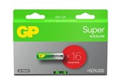 Battery - GP Battery Super Alkaline AA/LR6 16-pack - GPPCA15AS636