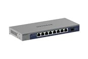 Switch - Netgear GS108X 8-Port Gigabit Ethernet Unmanaged Switch 1x 10G SFP+ Port - GS108X-100EUS