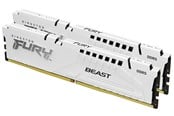 RAM - Kingston FURY Beast DDR5-6400 - 64GB - CL32 - Dual Channel (2 pcs) - AMD EXPO & Intel XMP - Vit - KF564C32BWEK2-64