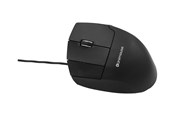Mus - Contour Unimouse - mouse - USB-C - black - Left-handed - Mouse - Optic - 7 knappar - Svart - CDUMBK21002