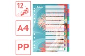 Arkivering & Förvaring - Esselte Colour'Breeze A4-index 12 flikar, PP - 628501