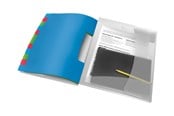 Arkivering & Förvaring - Esselte Vivida - classification folder - 12 parts - tabbed - white translucent - 624030