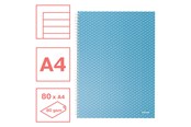 Block och Anteckningsböcker - Esselte Colour'Breeze A4 anteckningsbok linjerad, trådbunden Blå - 628481