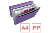 Arkivering & Förvaring - Esselte Colour'Breeze Expanding Concertina File Lavender - 628448