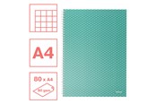 Block och Anteckningsböcker - Esselte  Colour'Breeze A4 anteckningsbok linjerad, trådbunden Grön - 628477