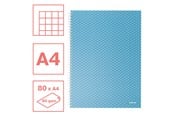 Block och Anteckningsböcker - Esselte Colour'Breeze A4 anteckningsbok linjerad, trådbunden Blå - 628476