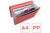 Arkivering & Förvaring - Esselte Colour'Breeze Expanding Concertina File Coral - 628447