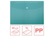 Arkivering & Förvaring - Esselte Colour'Breeze A4 dokumentplånbok PP, förpackning med 3 st Blå - 628487