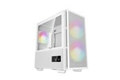 Chassi - DeepCool CH360 Digital - Chassi - Miditower - Vit - R-CH360-WHAPE3D-G-1