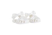 Dockor & Tillbehör - Corolle Mon Grand Poupon Sandals White 36cm - 9000141610