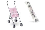 Docka, bamse och tillbehör - Corolle Cor. MGP 14''/17''UMBREvi LOVELA STROLLER PINK - 9000141640