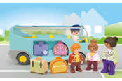 Playmobil - Playmobil 1.2.3 - Junior flygplatsens pendelbuss - 71682